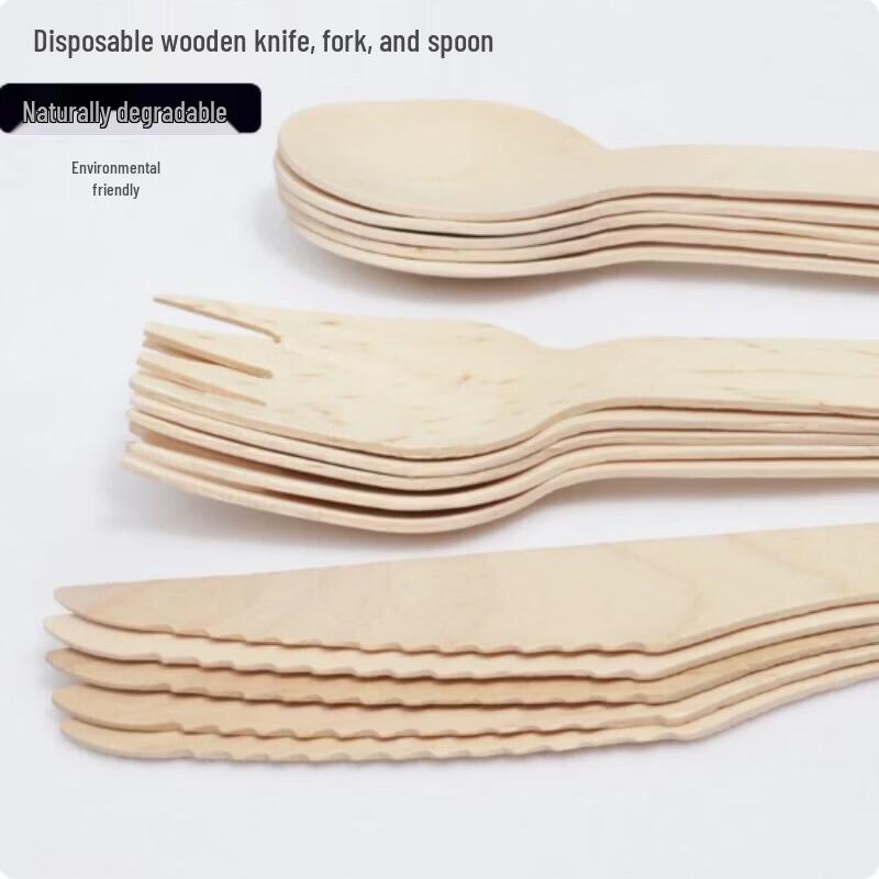 SIVIR Disposable Wooden Spoons