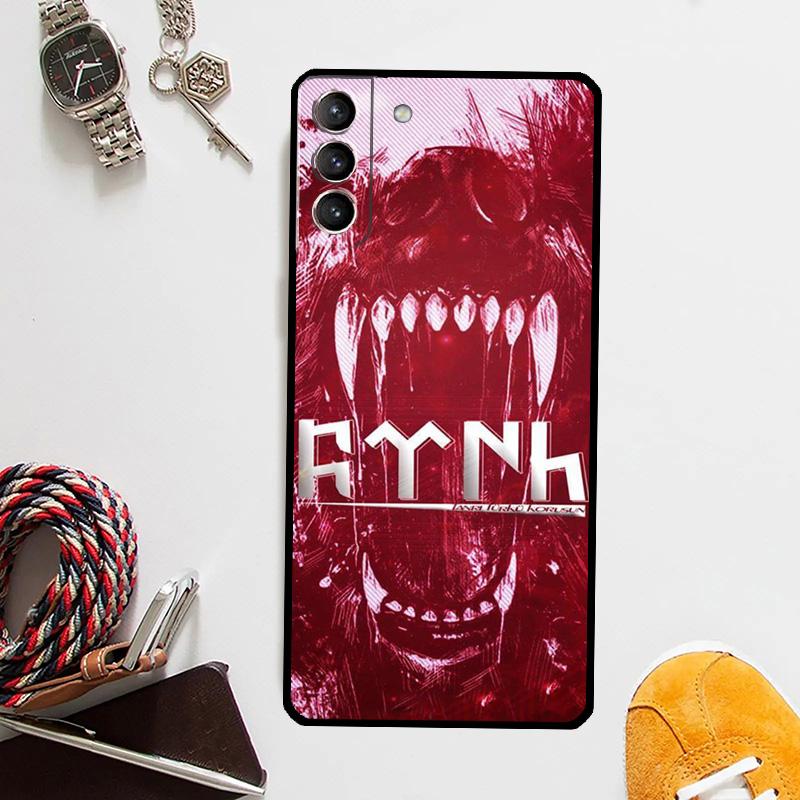 Turkey Turkish Flag Wolf Phone Case For Samsung Galaxy S24 Ultra S22 Plus S20 S21 S23 FE Note 20 10 S8 S9 S10 Cover