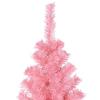 VidaXL Artificial Christmas Tree with Stand Pink 180 Cm PVC
