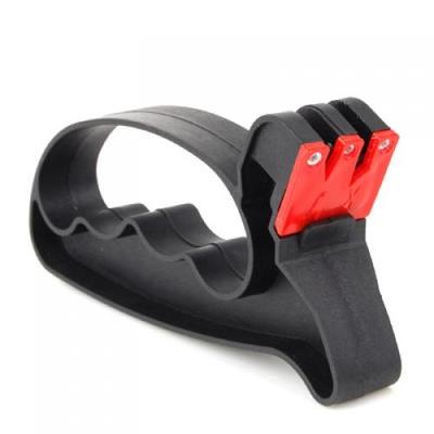 2 In 1 Knife / Scissors Sharpener With Hand Guard