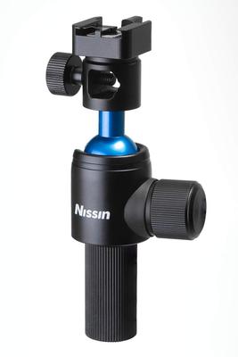 Nissin Digital Free Tilter Accessory Shoe Compatible with Flashes from Various Companies Ball Head Type That Is Gentle On Sony Flash Feet FT-01