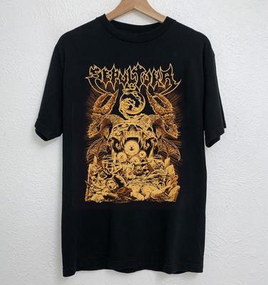 Rare Sepultura Arise Short Sleeve Black All Shirt,new Unisex T-Shirt