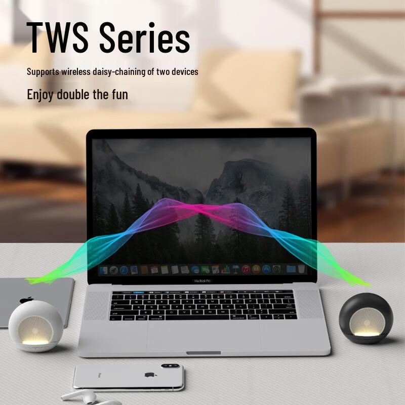 Bach Johann Night Light Bluetooth Speaker DW06 CN Plug (adapter Included)