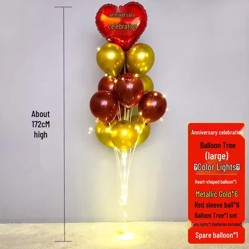 Decorative Balloon Tree with Lights for Events