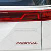 AABJD1 Car 3D Metal For KIA Carnival KA4 Hybrid GT Line Body Emblem Badge Decals Auto Tail Sticker Decorative Accessories