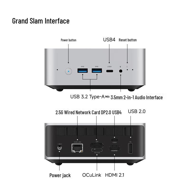 Minisforum X1-370 AMD Ryzen AI 9 HX 370 Mini PC (CN version)