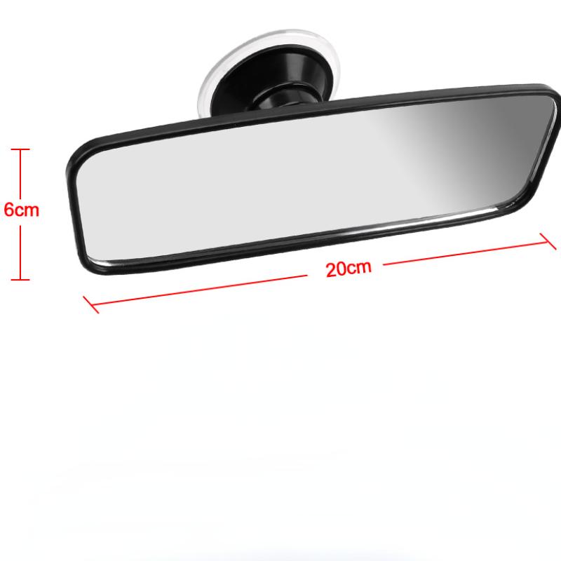 

Широкоугольное зеркало заднего вида для стайлинга автомобиля Внутреннее зеркало заднего вида Регулируемая присоска Универсальное вращающееся на 360° зеркало заднего вида автомобиля