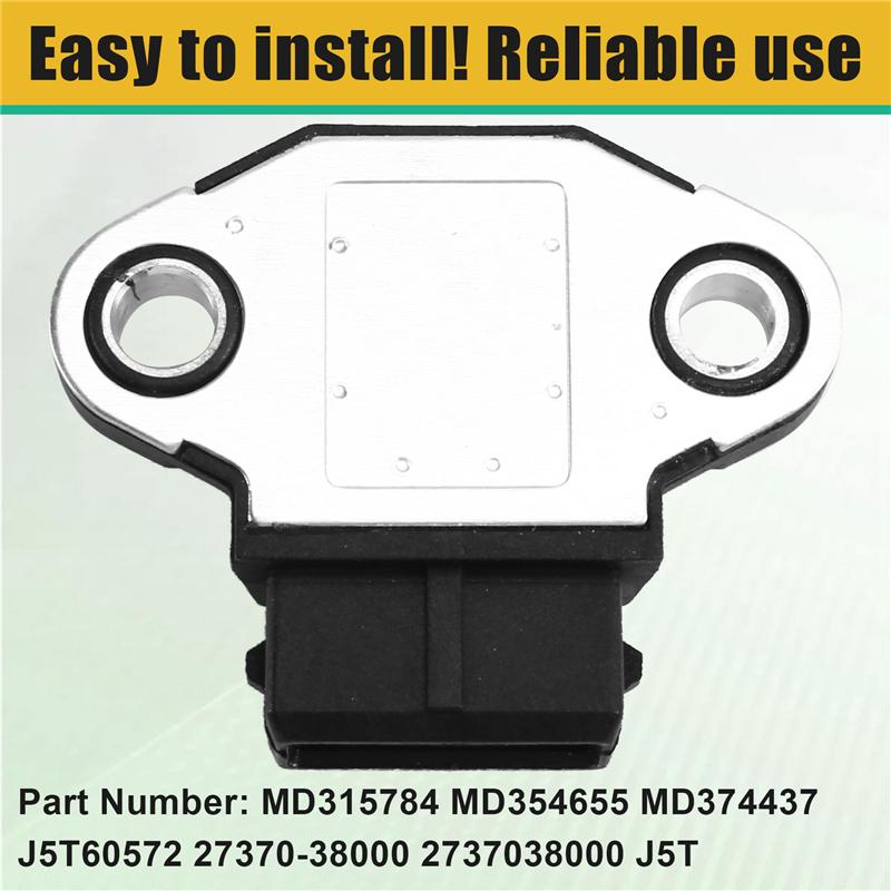 AB77-MD315784 MD354655 MD374437 J5T60572 27370-38000 2737038000 J5T Ignition Sensor Module For MITSUBISHI PAJERO 4G6 чёрный