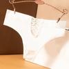 Women Low-Waist Underpants G-String Solid Underwear Knickers132