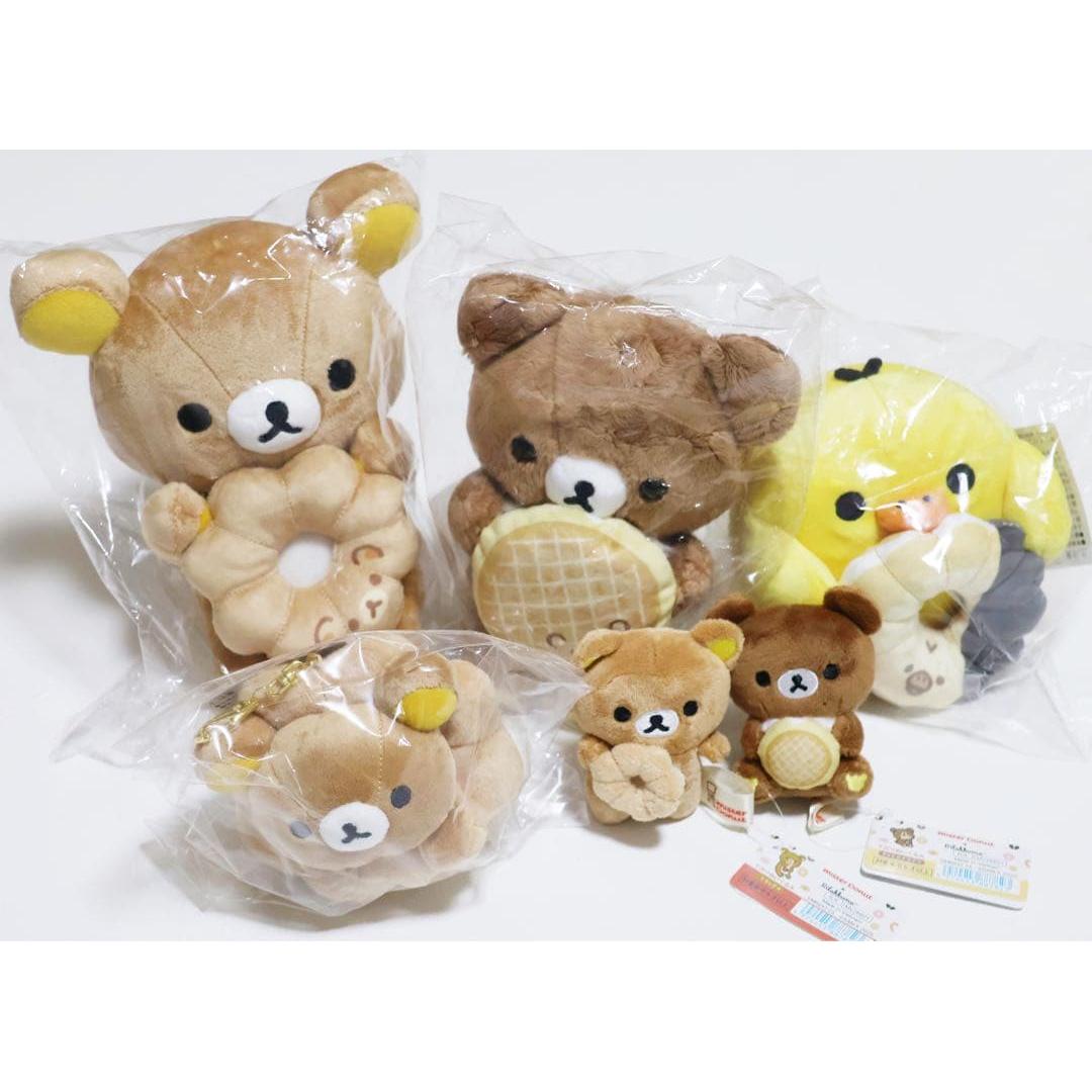 Rilakkuma Mister Donut Plush Toy Set of 6