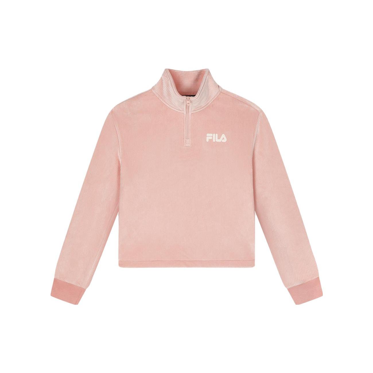 

New FILA Sweatshirt Women s Candy Powder F11W349204F-PK L