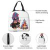 Borsa Pranzo Termica Carina e Felice della Talpa Krtek per Donne Ufficio Borsa Frigo Contenitore Termico per Cibo Borsa Tote Contenitori Portatili per Pranzo