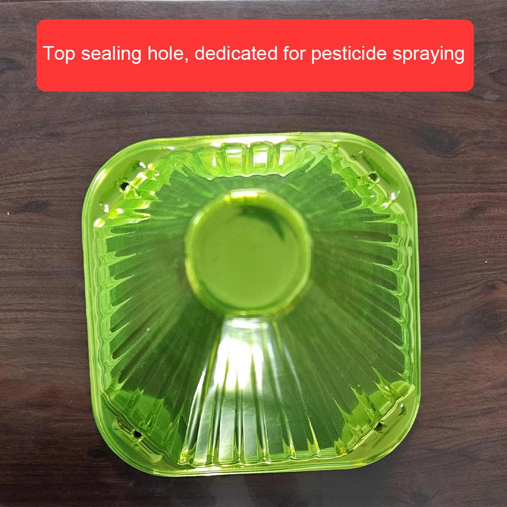 Plant Covers with Ventilation Top Garden Cloches Plant Bell Cover Sunscreen Frost Guard Freeze Protection for Yard Farm Garden