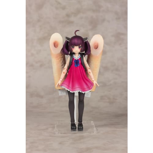 PM Office A Plafia Tohoku Kiritan Mini Figure Set, Approximately 120mm Tall, 1/12 Scale, Pre-Colored Plastic Model Kit, PP249