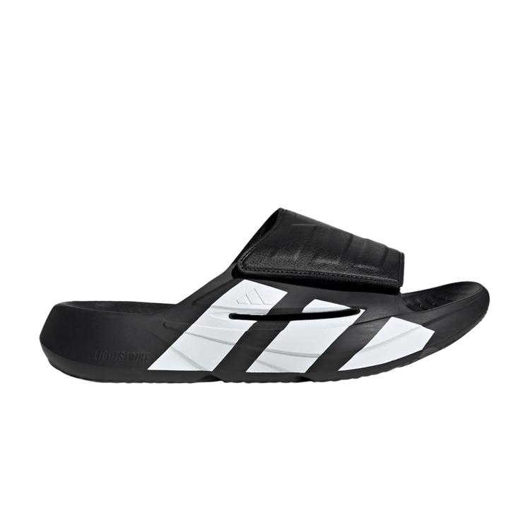 

adidas Lightblaze Slide Black White Unisex Sneakers Core-Black Cloud-White JR1253 38