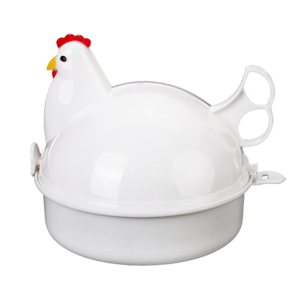 Microwave 4 Egg Cooker Steamer Kitchen