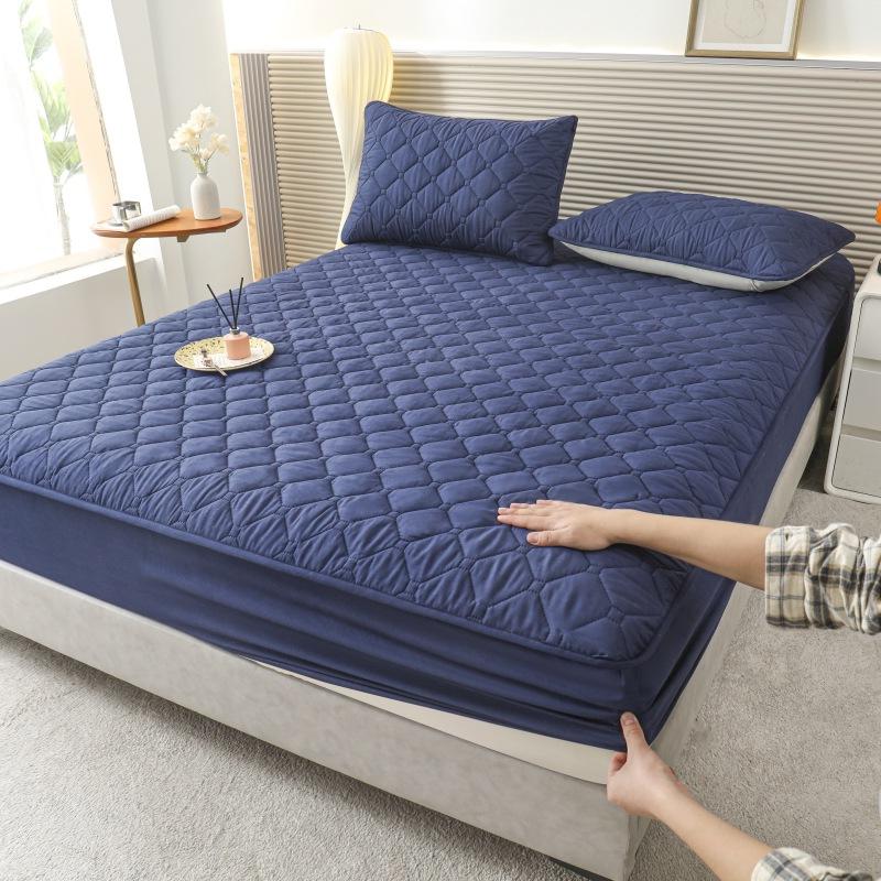 2025Thickened Waterproof Bed Sheet Quilted Bed Sheet for Infants, Elderly, Urine Barrier, Anti-Mite, Dustproof Bed Cover