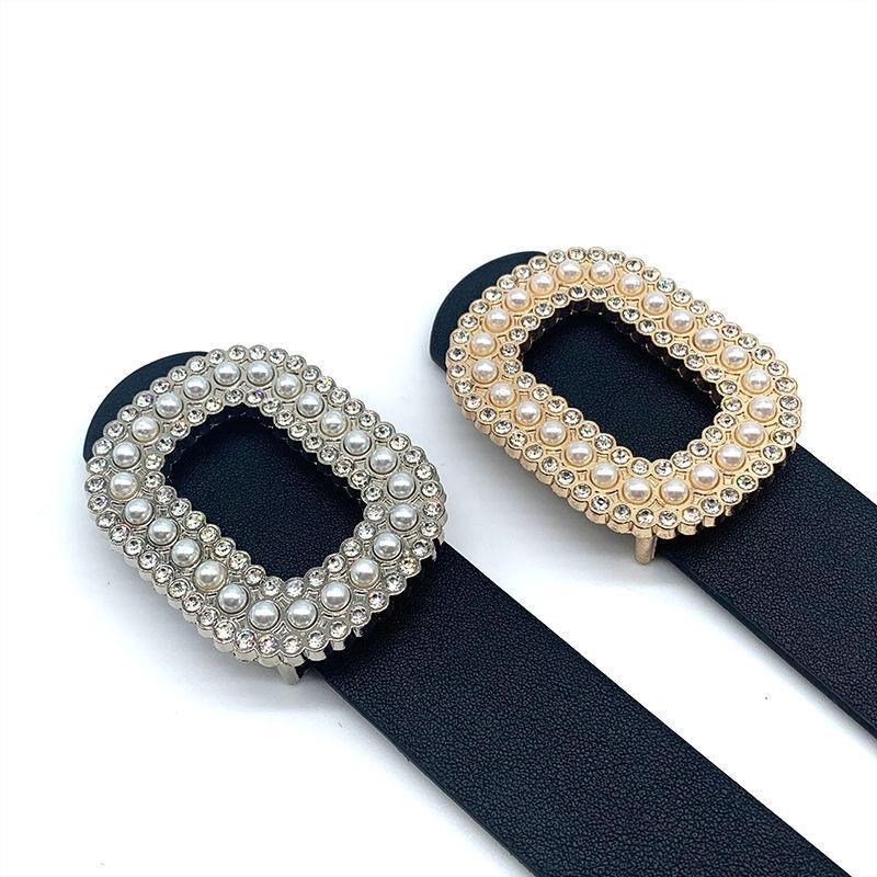Elegant Retro Pearl And Diamond Clip Waistband For Womens Outfits Fashionable