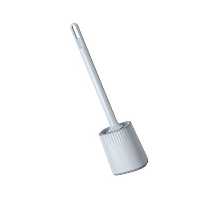 Toilet Brush Wall Mounted 3-in-1 Bathroom Brush Long Handle Punch-free Cleaning Tool