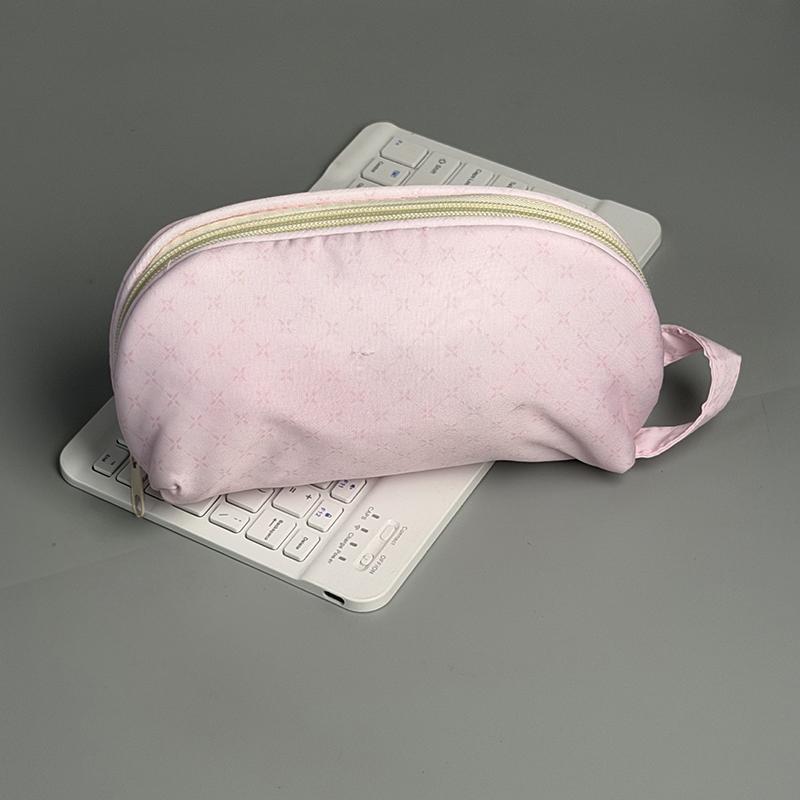 Polka Dot Design Pencil Case Large-Capacity Soft Touch Pen Bag Stationery Pouch Stationery Organizer Back To School