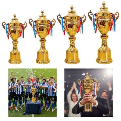 37/42/47/52cm Champion Beker Gouden Kleur Gouden Beker Metalen Beker Wedstrijd Voetbal