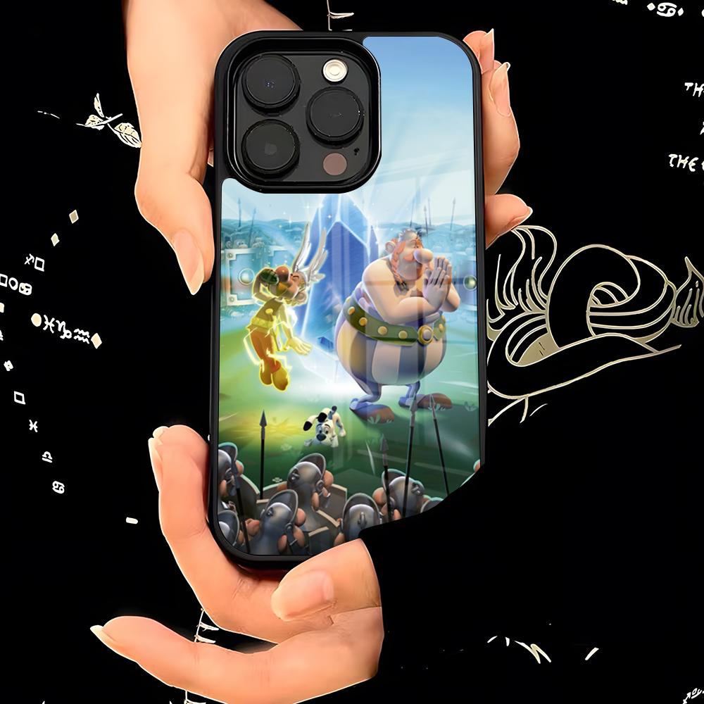

Чехол для телефона Астерикс и Обеликс PC+TPU для IPhone 15 16 17 Pro Max 13 16 11 12 14 Pro Xs Max Mini Xr X Plus iPhone 12 Pro Max