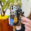 Soft Case Bear Bracelet Phone Case For ZTE Blade V40 Pro Anti-knock Silicone Dirt-resistant Back Cover Simplicity Cute