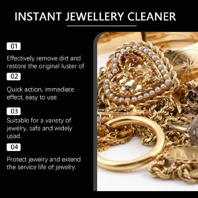 Advanced Jewelry Cleaning Mix Professional Jewellery Maintenance Fluid Accessories Cleaner for Jewelers and Designers