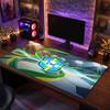 Brazil Football Crest Mouse Pad, Extended Non Slip Rubber Desk Mat for Gaming Office Laptop Fan Gift