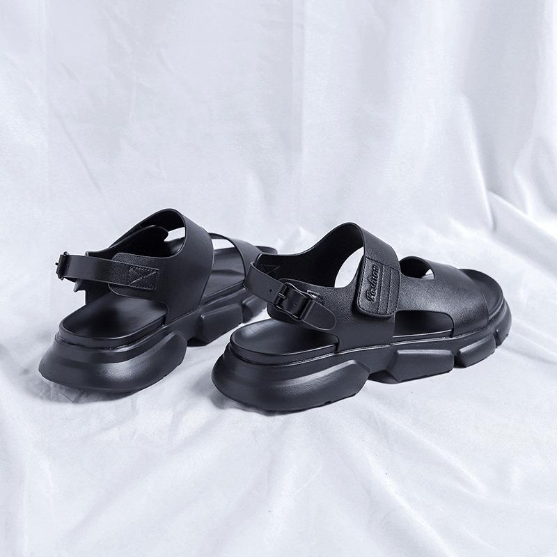 2025 Summer Roman Sandals Men's Summer Beach Shoes Men's Casual Outer Wear Men's Thick-soled Outer Wear 4881-R