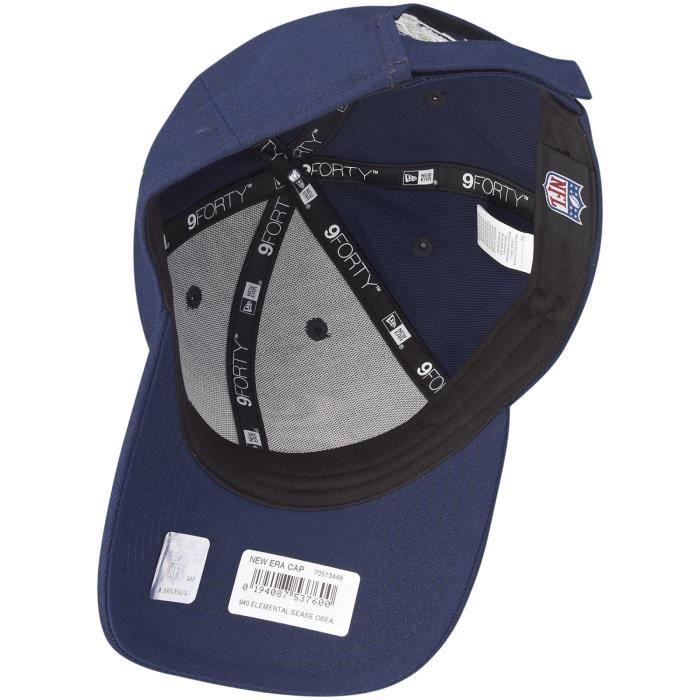 Keps - NEW ERA - 9Forty NFL - Seattle Seahawks - 100% Polyester - Herr - Marinblå