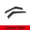 For Land Rover Range Rover Evoque 2012-2018 ABS Carbon fiber/Silver Car Center Control Side Trim Strip Sticker Car Accessories