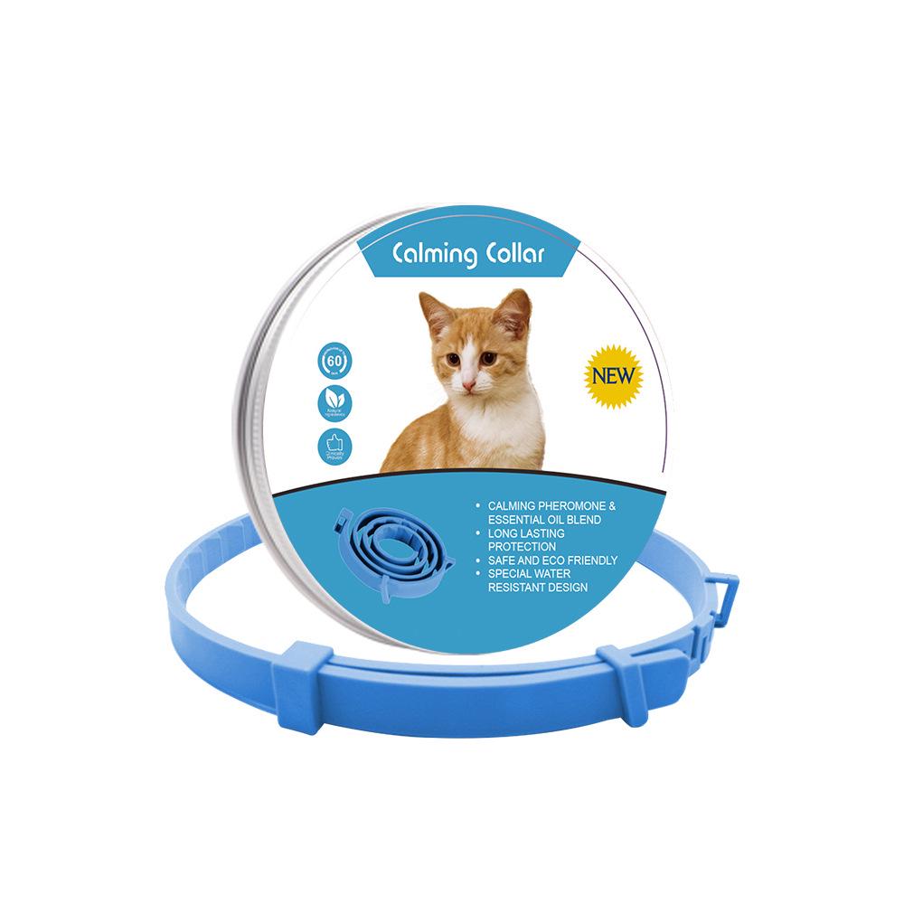 Pet Anti-Stress Pheromone Calming Collar for Cats and Dogs