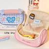 Colorful Macaron Pencil Case: Stylish, Cute, and Spacious for Students