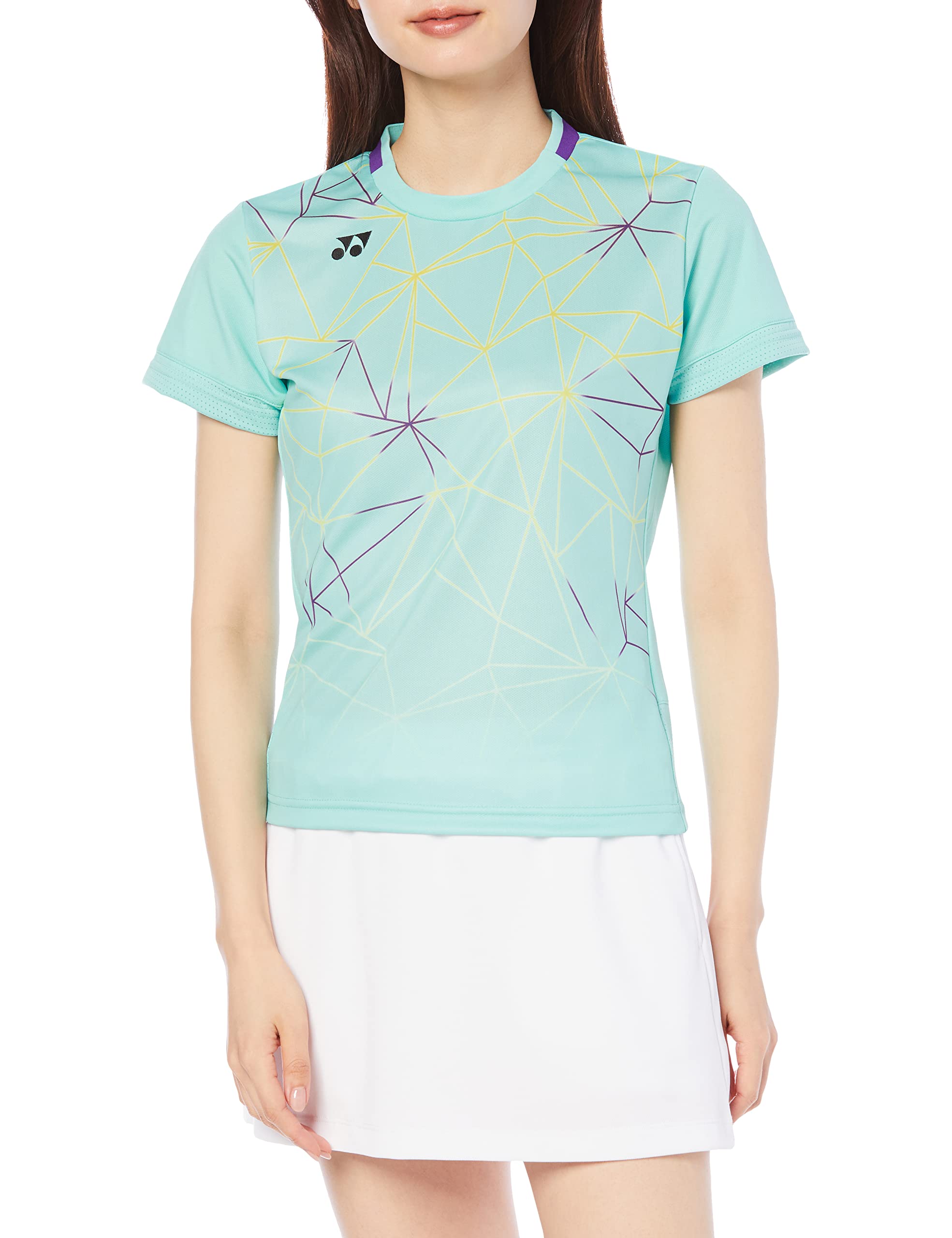 

Short Sleeve Shirt Game Shirt Mint Blue S [YONEX] Women s (526)