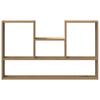 Wall Shelf Artisan Oak 99x15x60 Cm Wood Based Panel