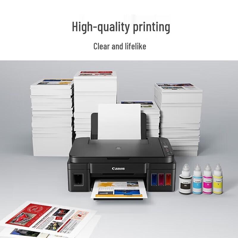 Canon G2810 A4 Color Ink Tank All-in-One Printer CN Plug (adapter Included)