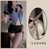 Sex Underwear Instructor Uniform Seduction Cosplay Passion Free Suit Skirt Hollow Strap