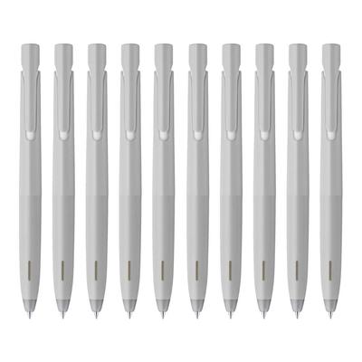 Zebra Blen Kugelschreiber Grau Schwarz 10 0,5" Stift, Schaft, Tinte, Stifte, B-BAS88-GR