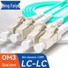 SINGFIYA OM3 Дуплексний LC-LC Низькодимний Безгалогенний Оптоволоконний Патч-корд