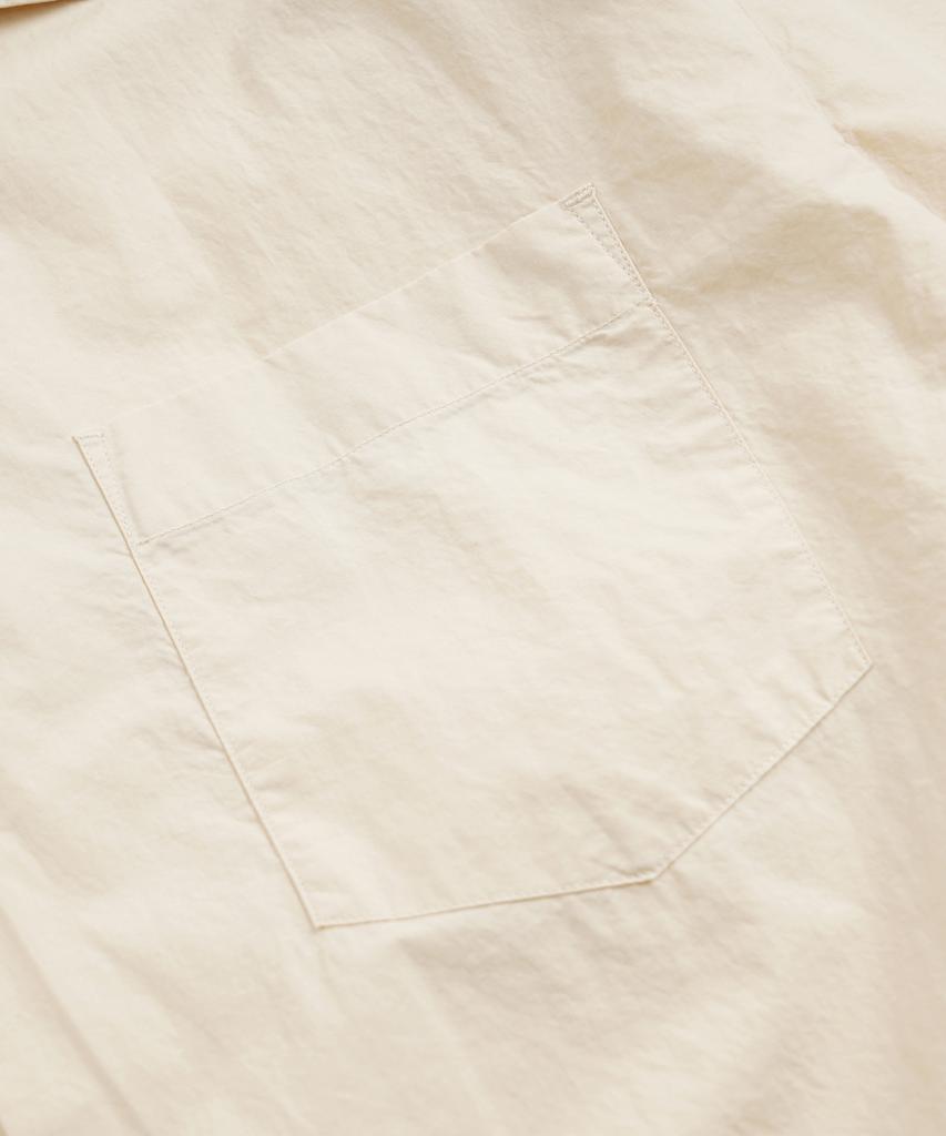 FRIZMWORKS Coral Needlework Half Shirt _ Ivory