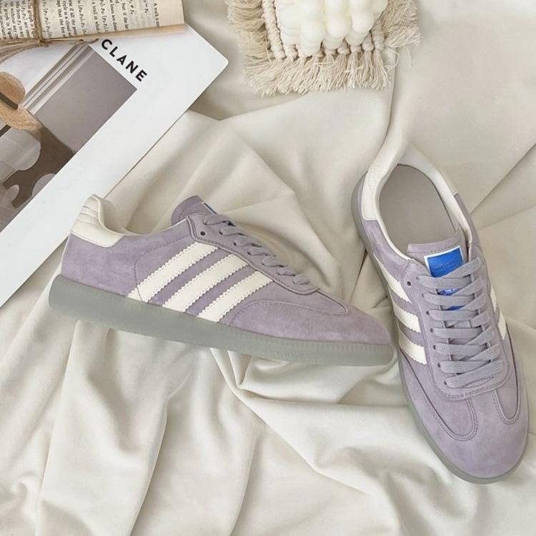 Korean version of baby blue casual women's shoes 2025 autumn new flat-bottomed German training shoes women's retro Forrest Gump shoes sports board s