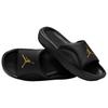 New JORDAN Franchise Slide Black Metallic Gold HF3263-007