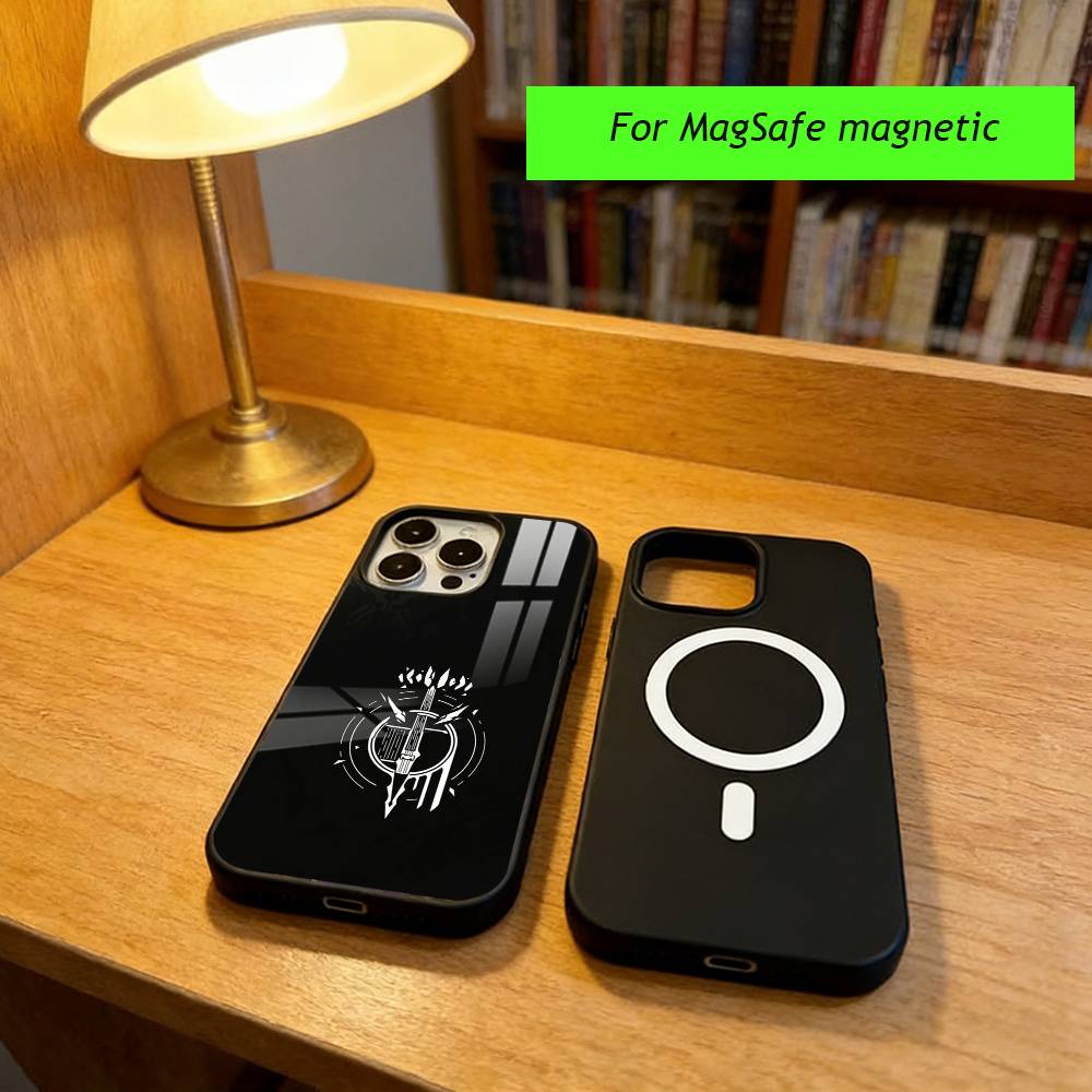 Mobile Game Arknights Phone Case For iPhone17,16,15,14,13,12,11 Plus,Pro Magnetic For Magsafe Wireless Charging iPhone17