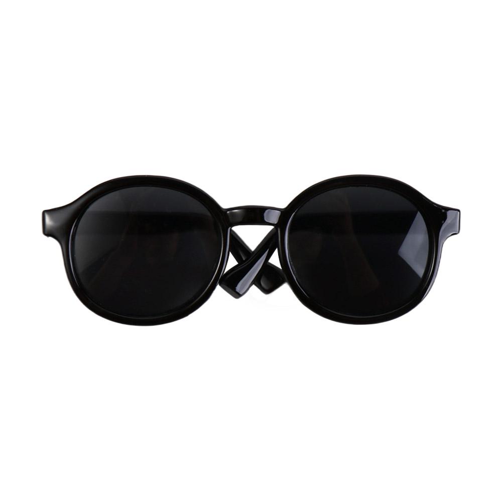 Accessory Transparent Plastic Glasses Plastic Transparent Round Transparent Glasses Round Miniature Round Glasses Children