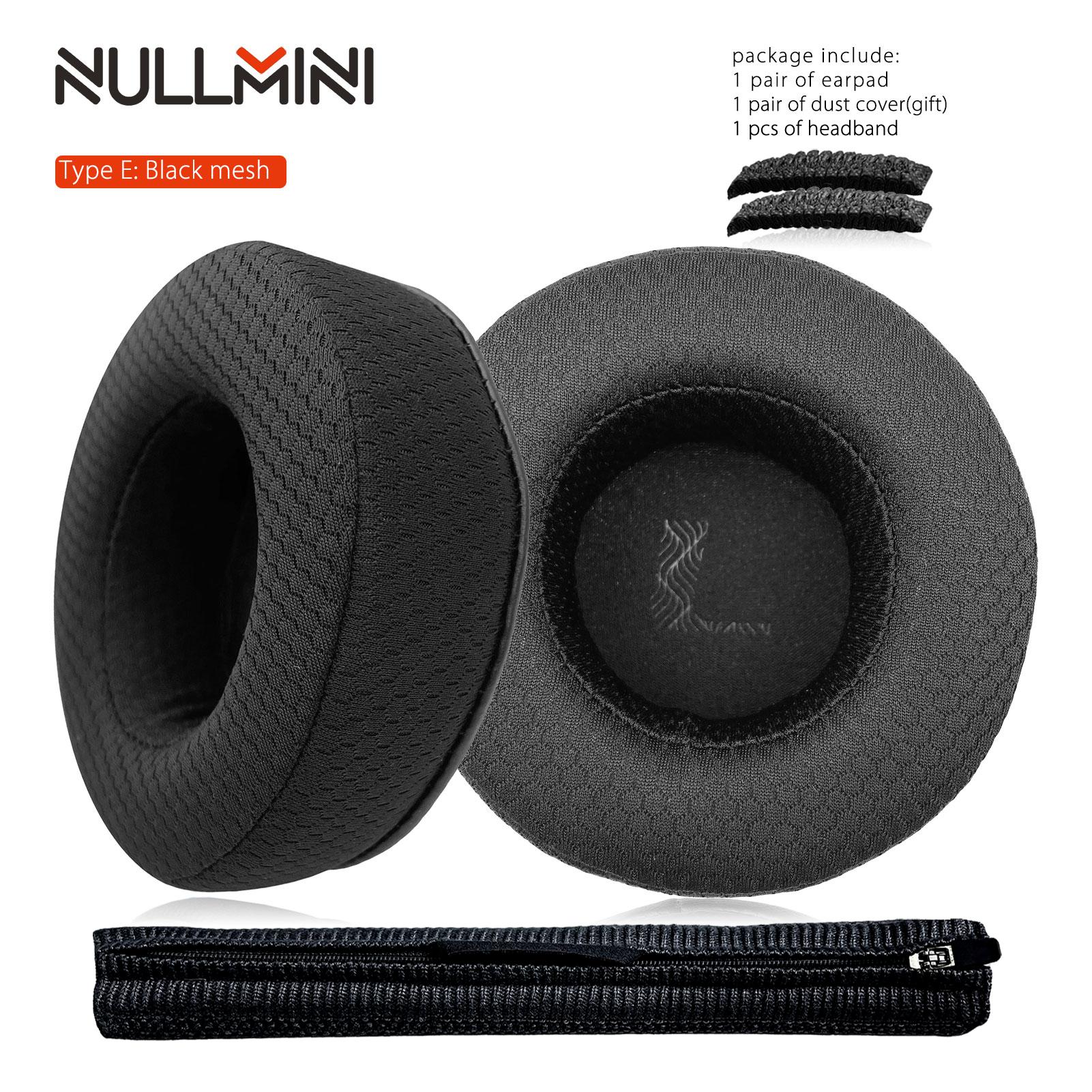 

NullMini Replacement Earpads for Philips A5-PROI Headphones Ear Cushion Cooling Gel Headband