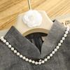 Pretty Niang Fish Grey Retro New Chinese Improved Sleeveless Cheongsam Women's 1011 Spring New Daily Wear Old Shanghai