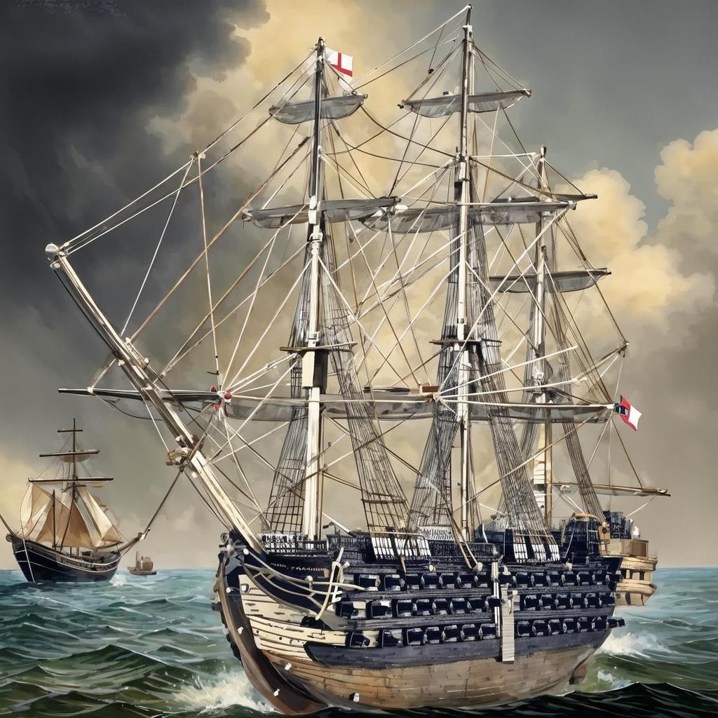 Piececool 3D Navio Real do 3D Montagem Sem Cola Quebra-Cabeça Colecionável, Metal, Vitória, Navio de Linha de Primeira Classe de 104 Canhões da Marinha, Quebra-Cabeça, Necessário, Necessário,