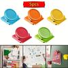 5pcs Magnetic Office Refrigerator Clips- Colorful Multi-Use Document Organizer Suitable for Home and Kitchen Perfect Christmas Gift