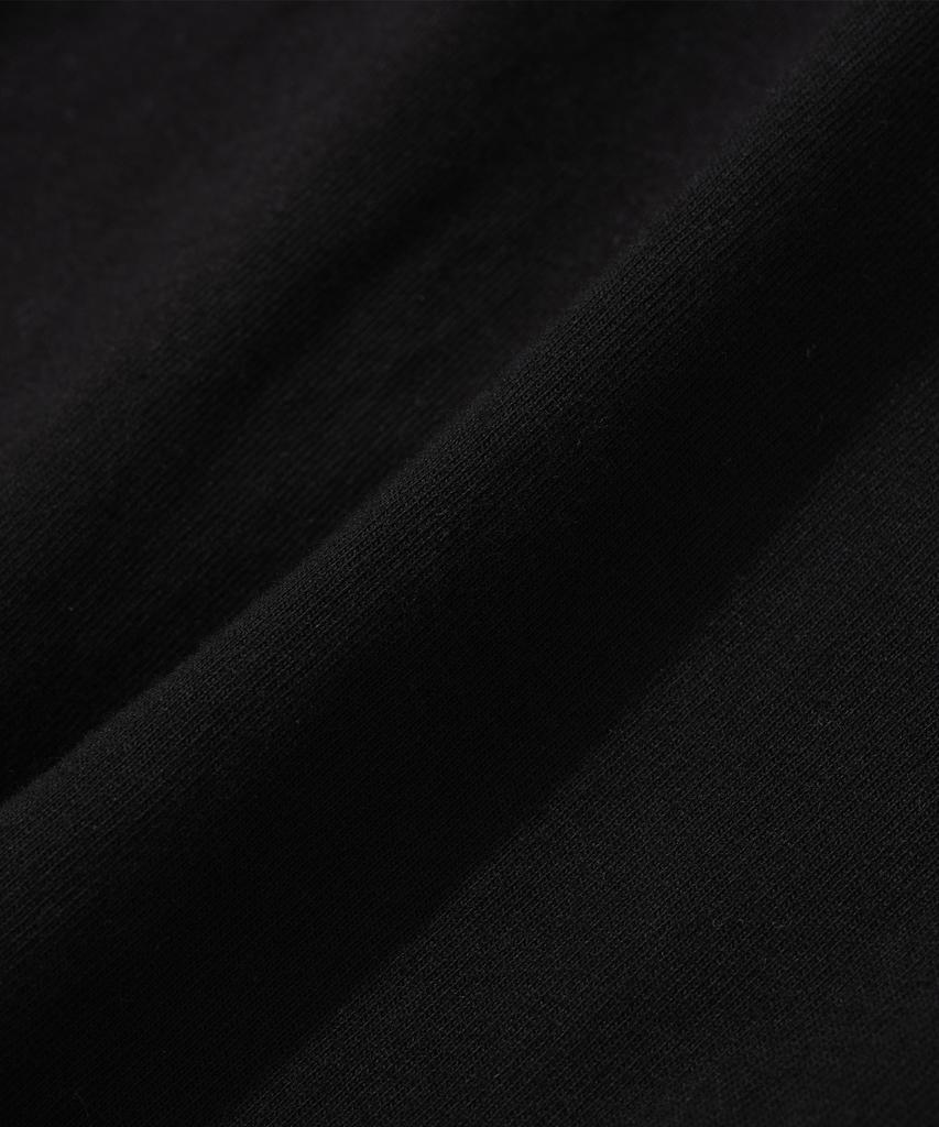 NOT4NERD Fragmented Self Loose Cropped T-Shirts - Black